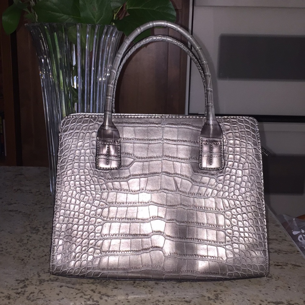 Metallic Faux 🐊 Tommy Hilfiger Bag